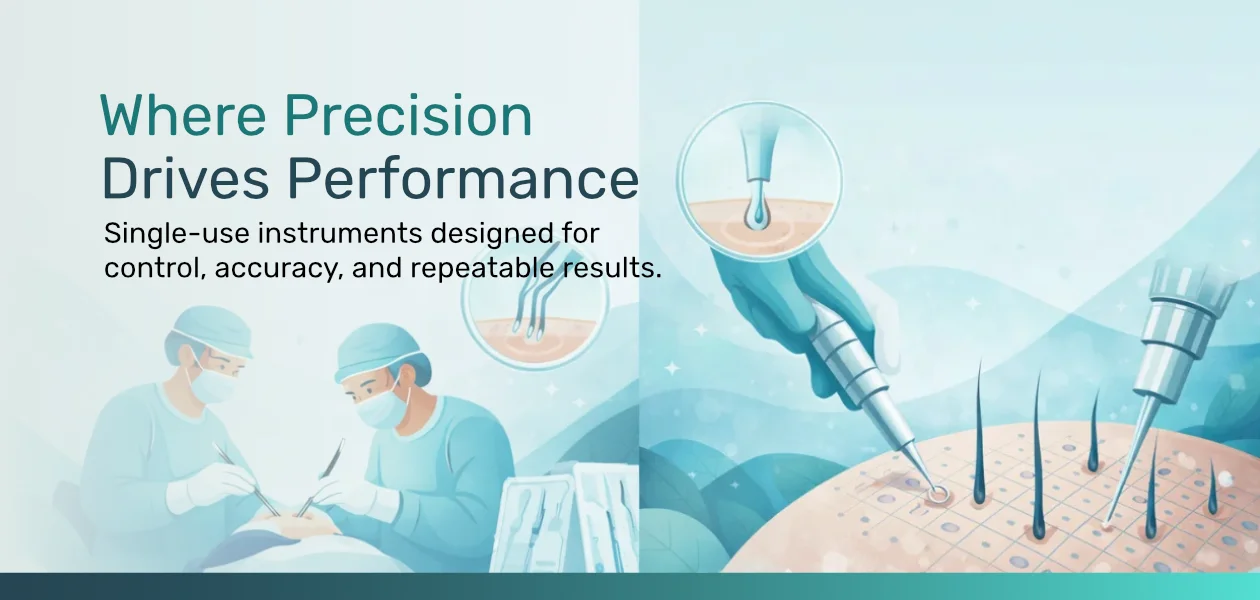 Precision Instruments for Hair Restoration Surgery